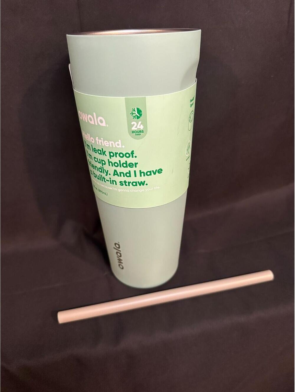 Owala- 24oz Free Sip Sway 'Eucalyptus' (No Lid)